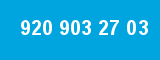 920 903 27 03